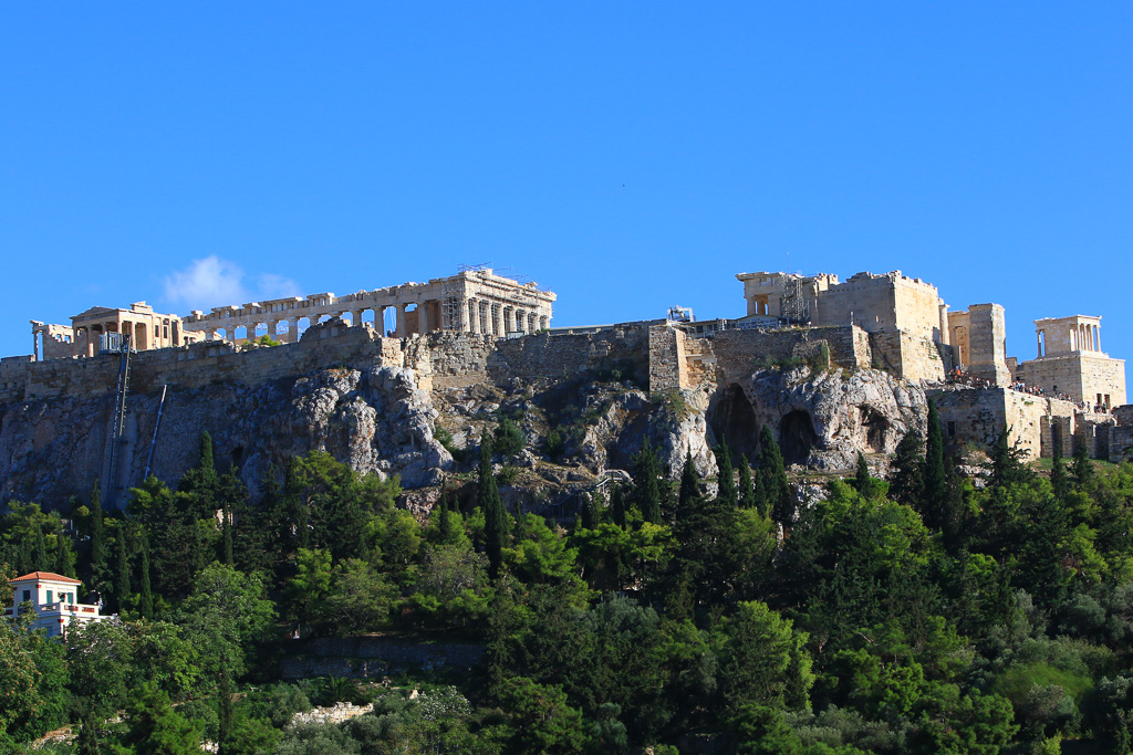 The Acropolis from Athens