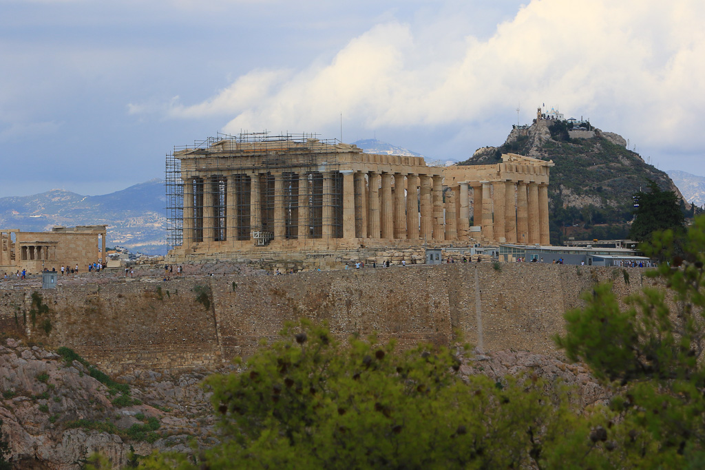 The Acropolis from Filopappou Hill