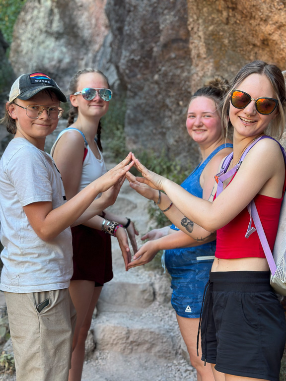 kids - Moses Spring Trail to Bear Gulch Caves to Rim Trail