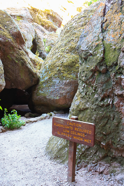 Time for flashlights - Moses Spring Trail to Bear Gulch Caves to Rim Trail
