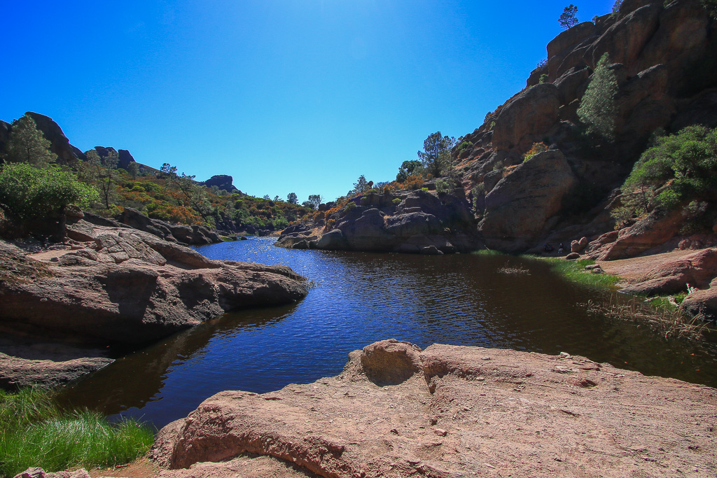 Bear Gulch Reservoir - Moses Spring Trail to Bear Gulch Caves to Rim Trail