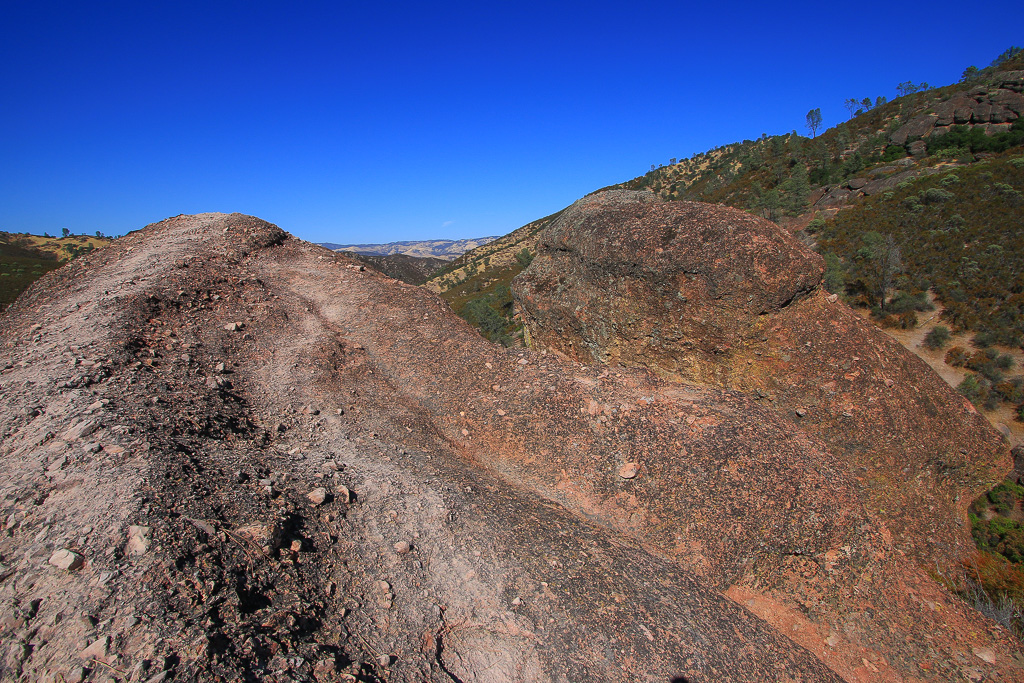 Rock outcrop next to Teaching Rock - Moses Spring Trail to Bear Gulch Caves to Rim Trail