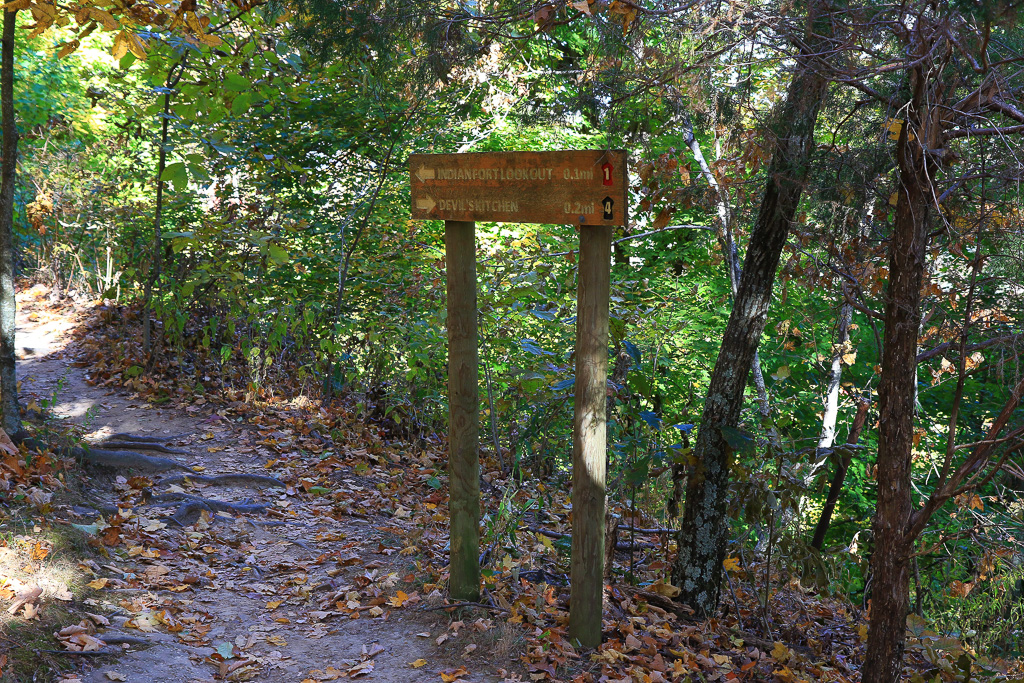 Indian Fort Trail - Berea Pinnacles