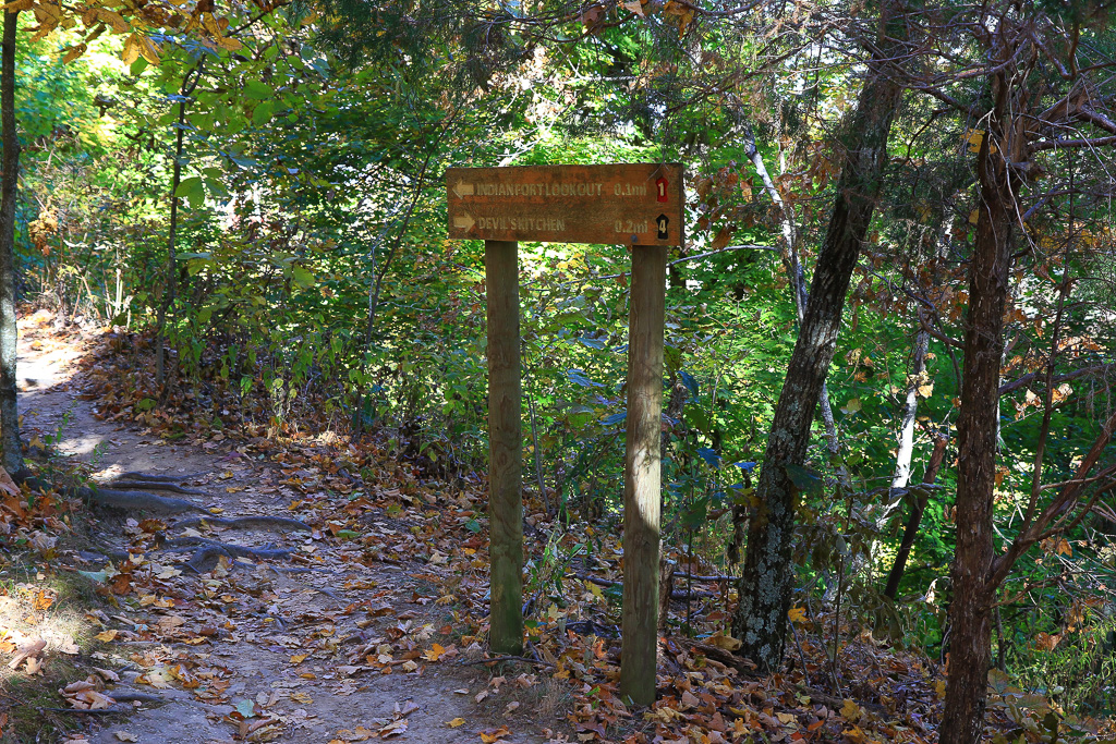 Indian Fort Trail - Berea Pinnacles