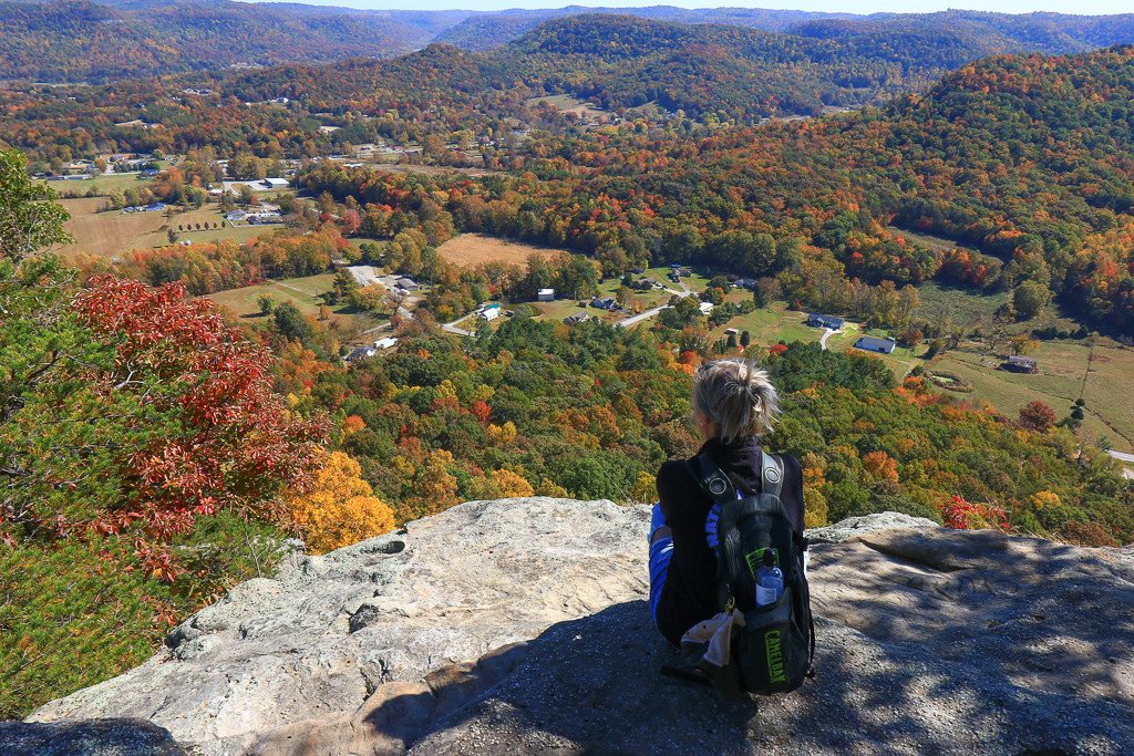 Sook at Eagle's Nest - Berea Pinnacles