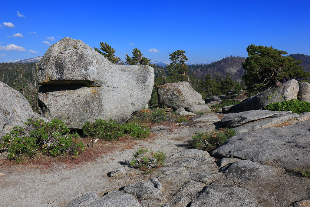 Path among the summit boulders - Buena Vista Peak