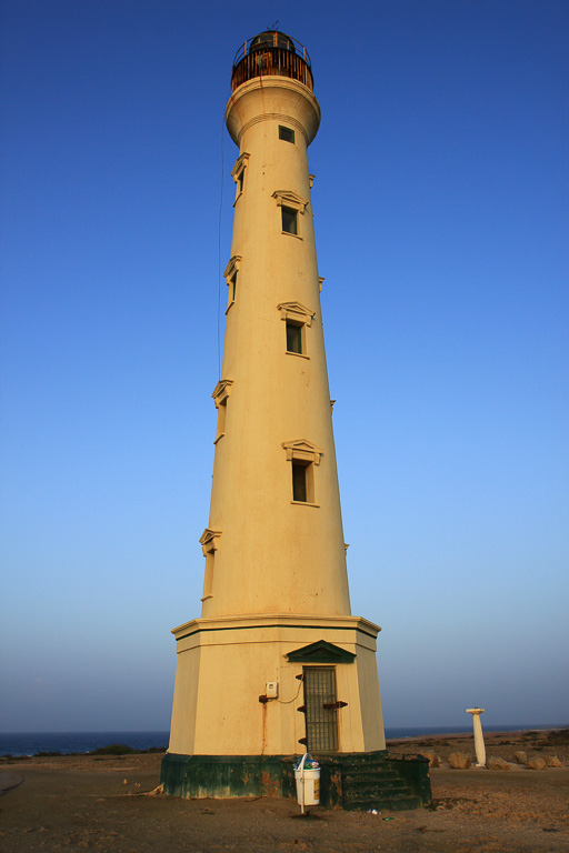 Perched on a high seaside elevation, the lighthouse has become one of Aruba's scenic trademarks - California Dunes