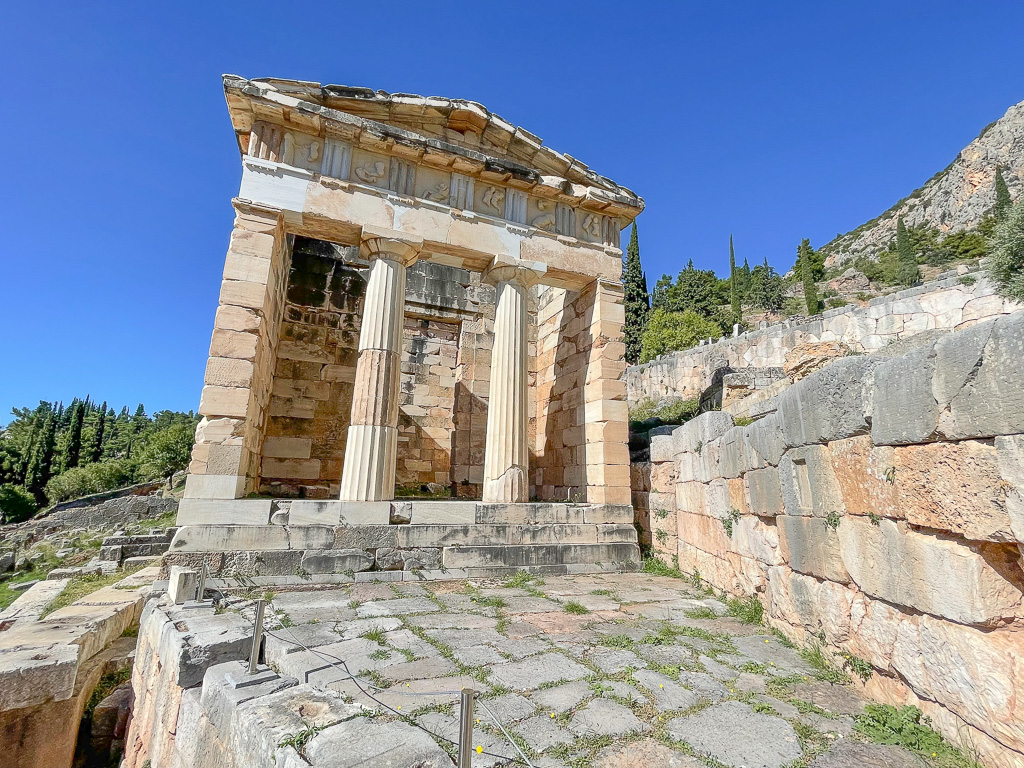 Treasury of the Athenians - Delphi