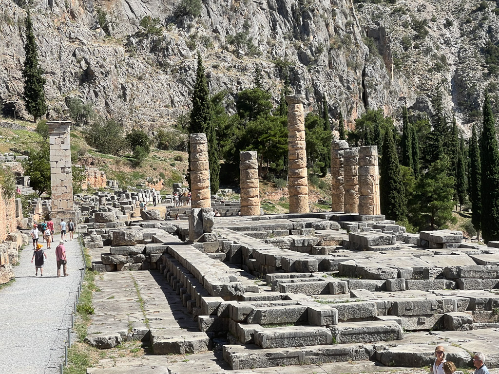 Temple of Apollo Columns - Delphi