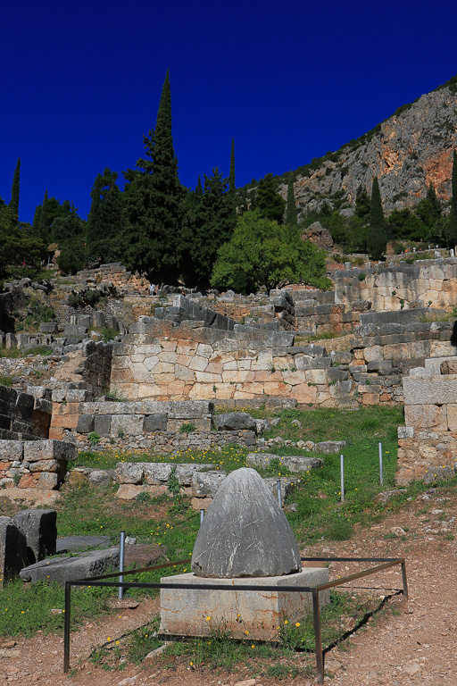 Naval Stone and ruins - Delphi