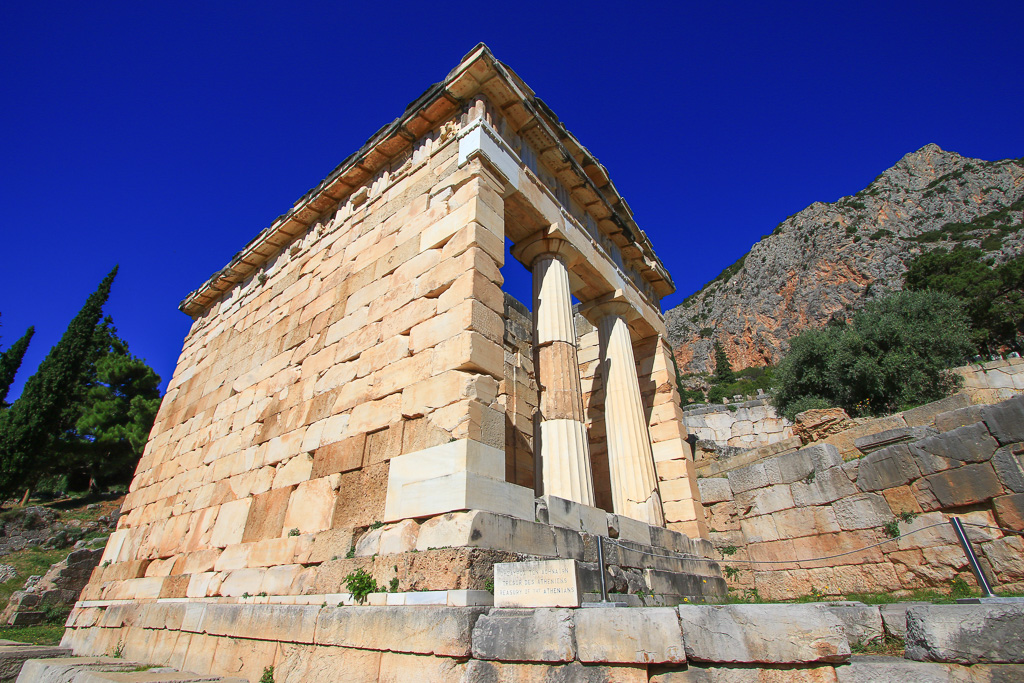 Treasury of the Athenians - Delphi