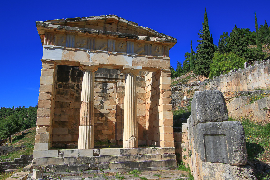 Treasury of the Athenians - Delphi