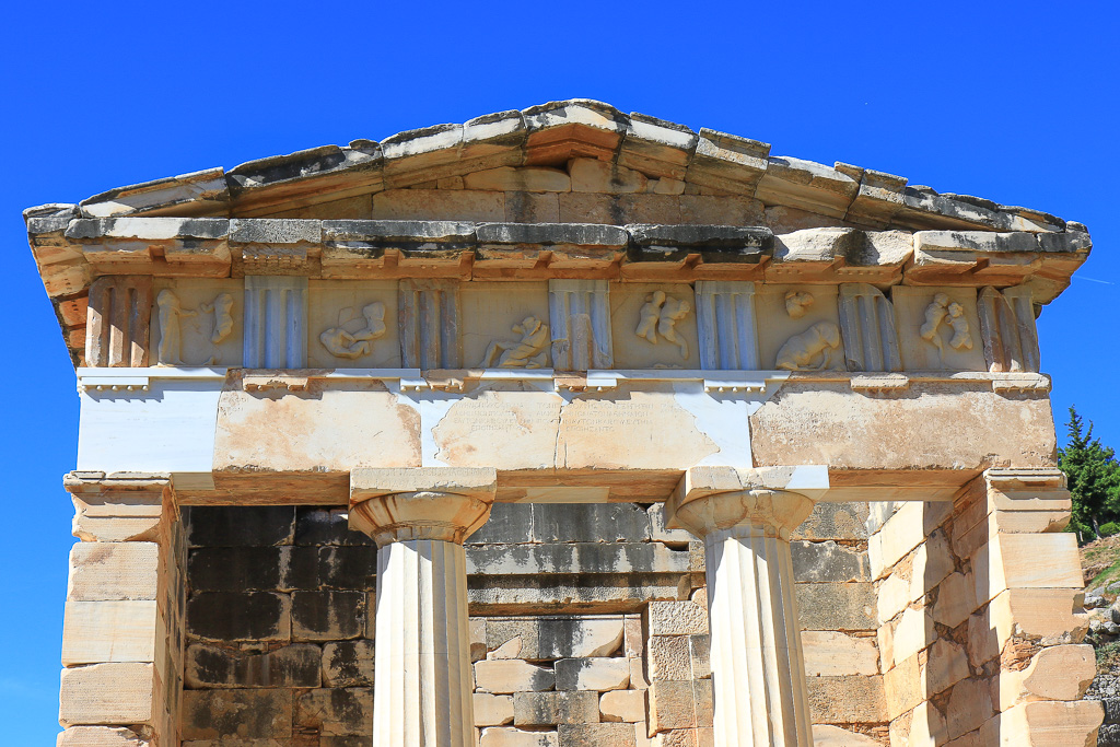 Treasury of the Athenians - Delphi