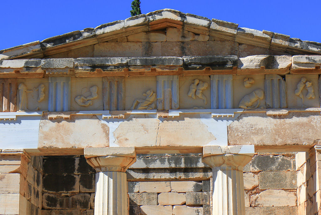 Treasury of the Athenians - Delphi