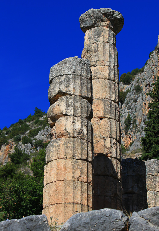 Temple of Apollo Columns - Delphi