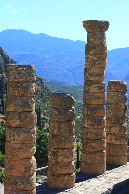 Temple of Apollo Columns - Delphi