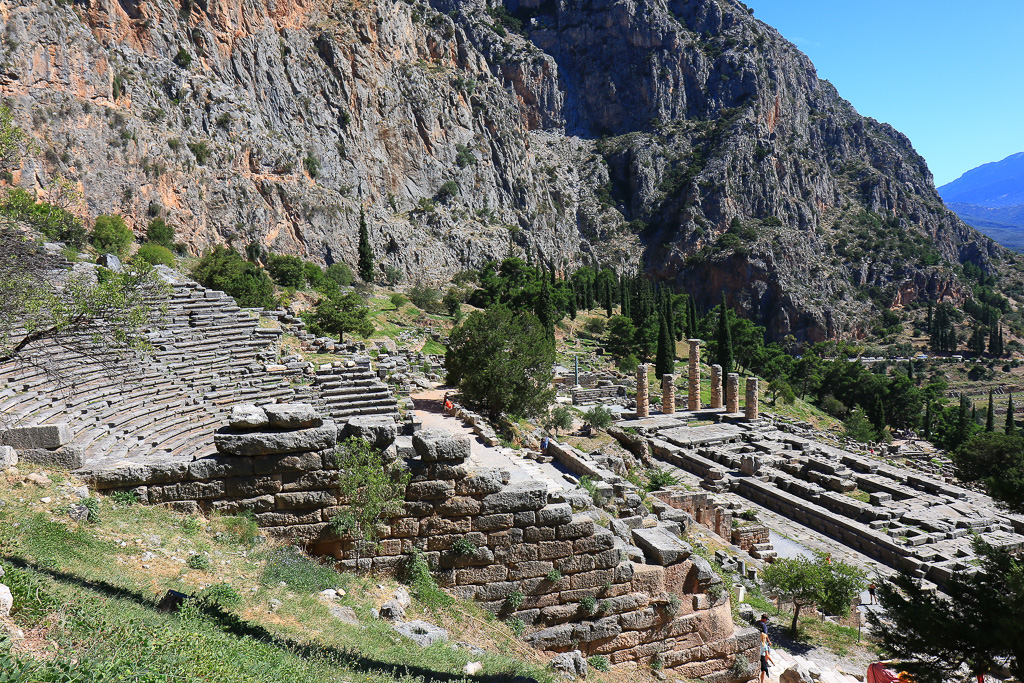 Above the Delphi Theater - Delphi