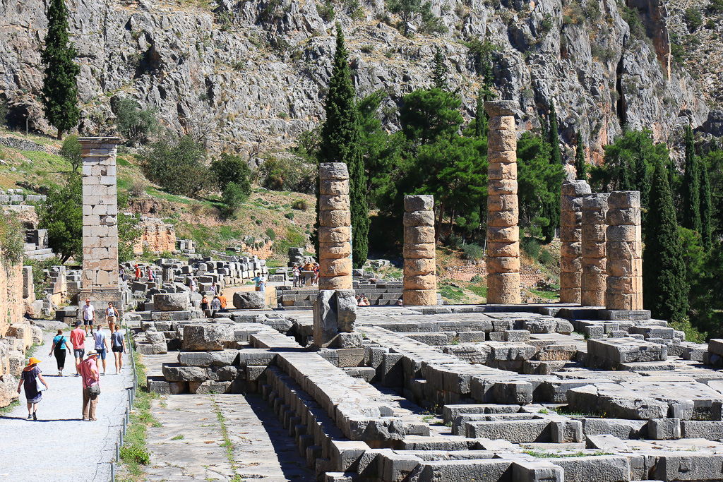 Temple of Apollo Columns - Delphi
