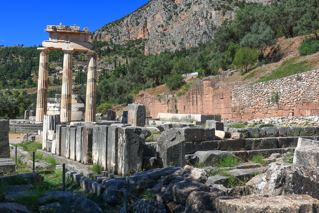 Tholos at the Sanctuary of Athena Pronea - Delphi