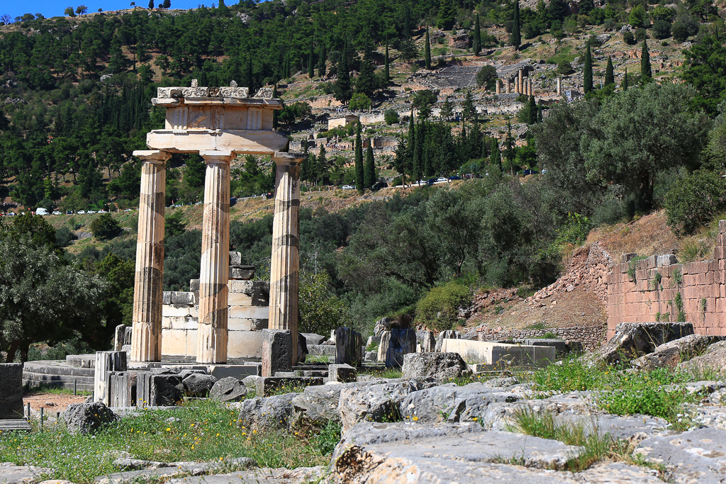Tholos at the Sanctuary of Athena Pronea - Delphi