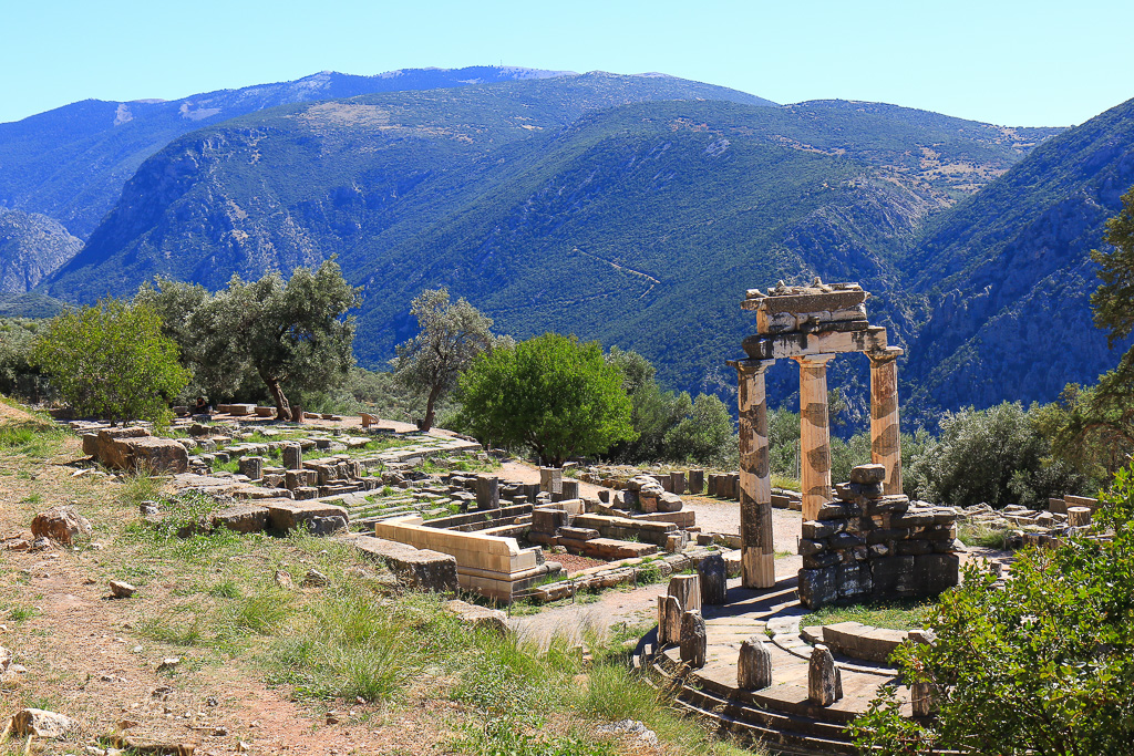 Sanctuary of Athena Pronea - Delphi