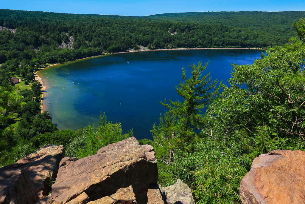East Bluff view - Devil's Lake State Park, Wisconsin