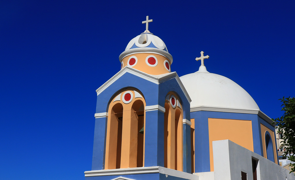 Catholic Church of Saint Stylianos in Fira - Fira to Oia Hike