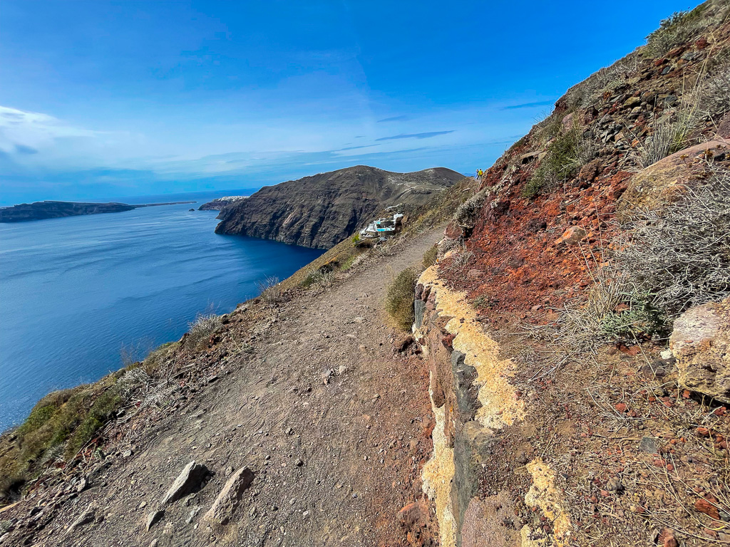 Trail view - Fira to Oia