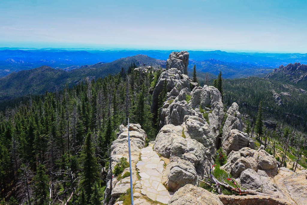 Clear day for a Highpoint - Harney Peak