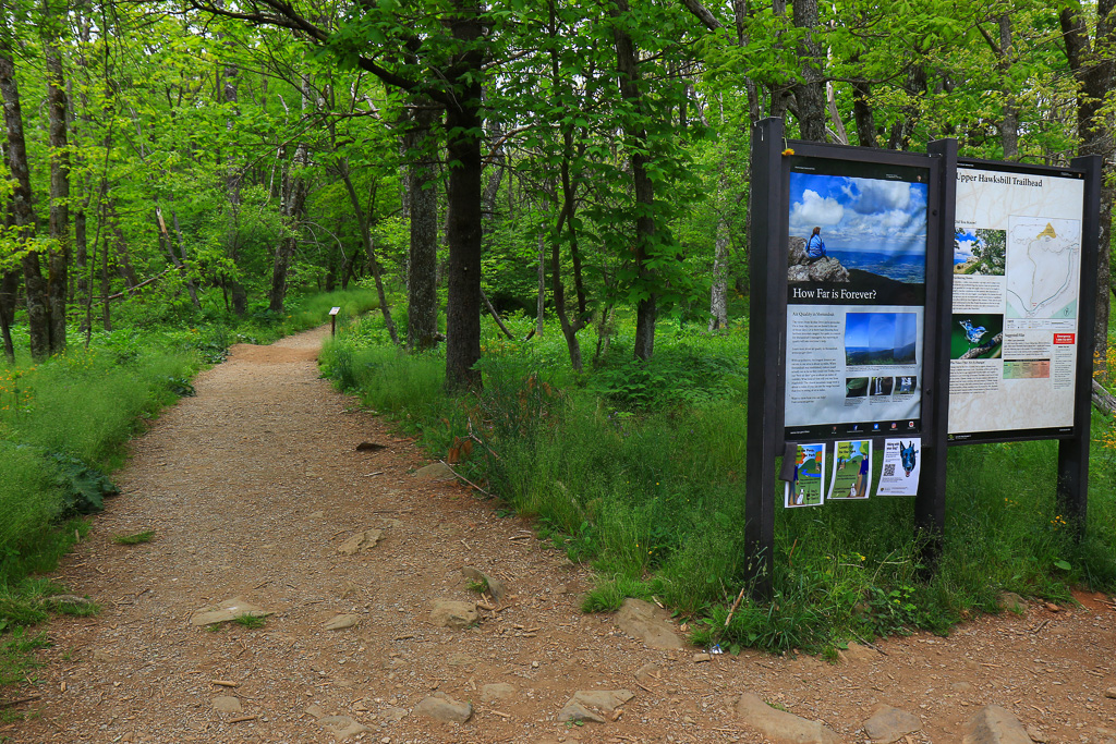 Trailhead  - Upper Hawksbill Trail