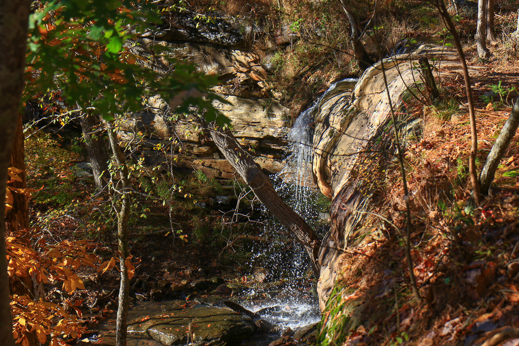 Haley Falls - Hawksbill Crag