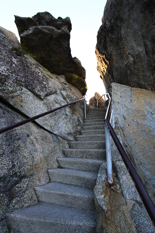 Granite stairs - Moro Rock