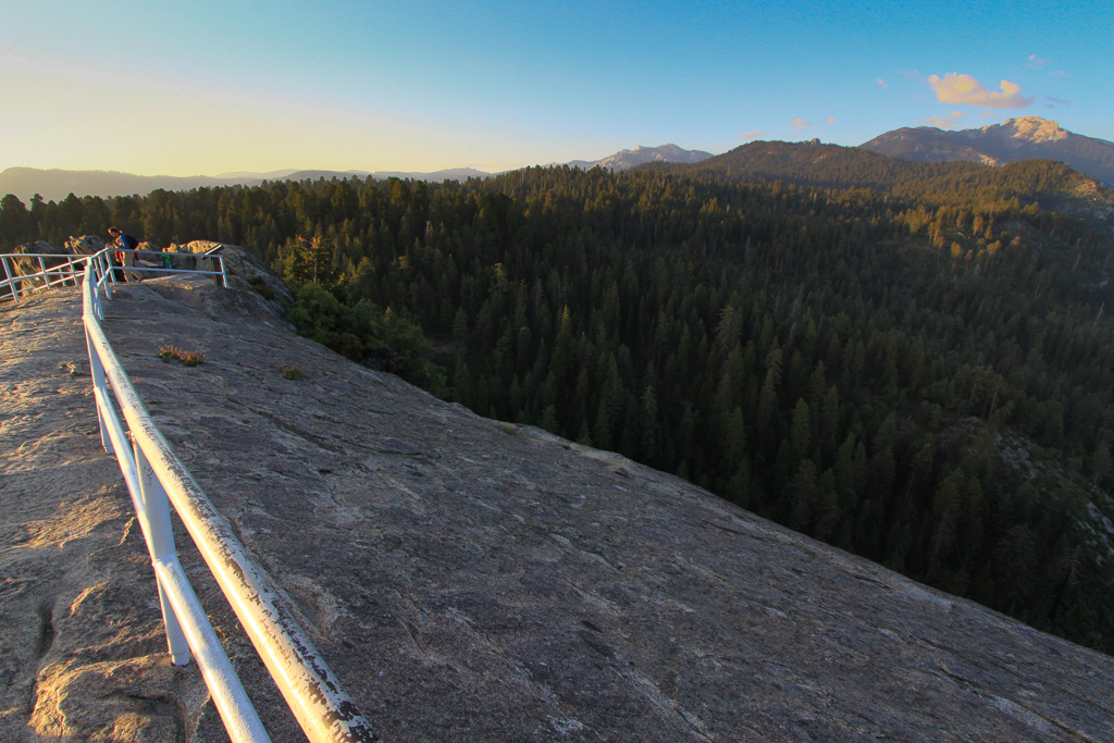 Summit railing - Moro Rock