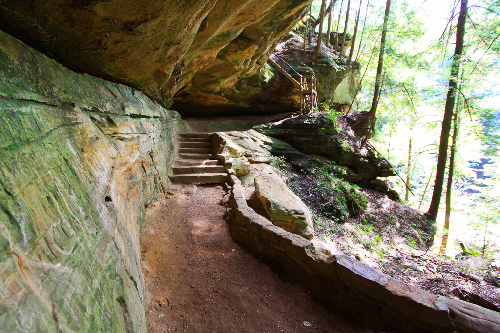 Stairs on the Exit Trail - Old Man's Cave 2010