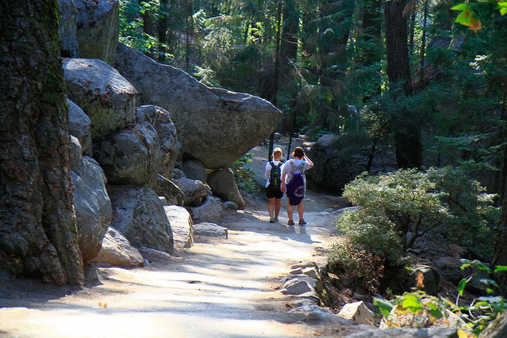 Final portion of Mist Trail - Panorama Trail 2013