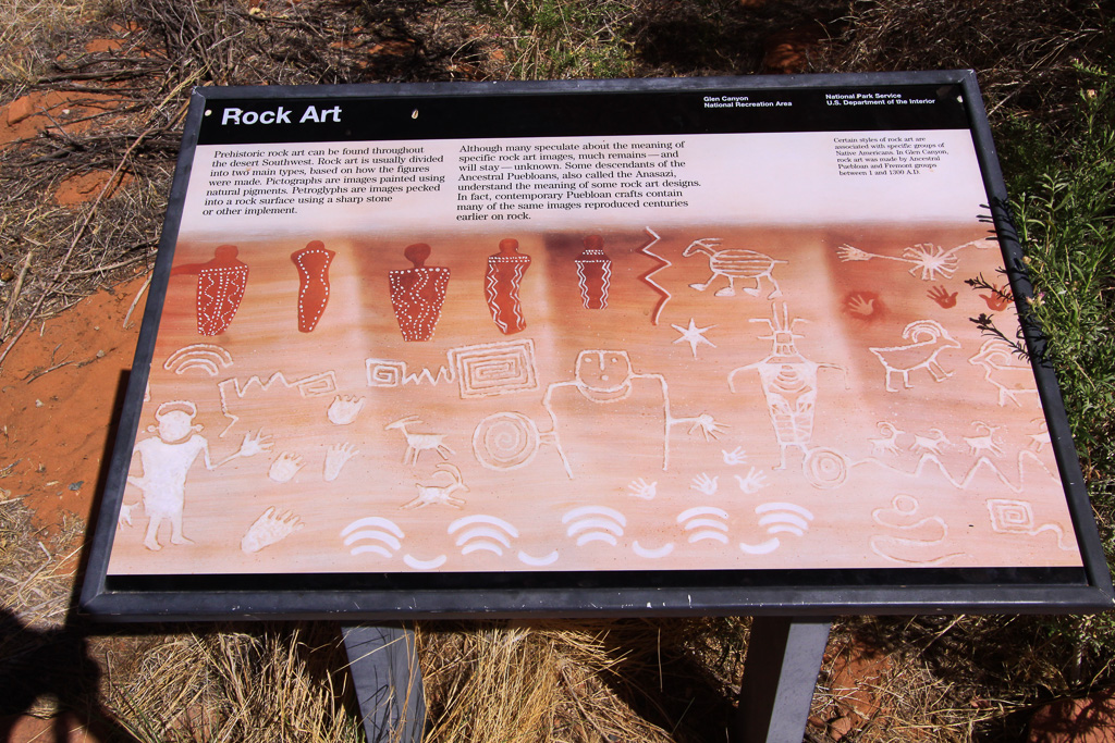 Rock Art explained - Glen Canyon NRA
