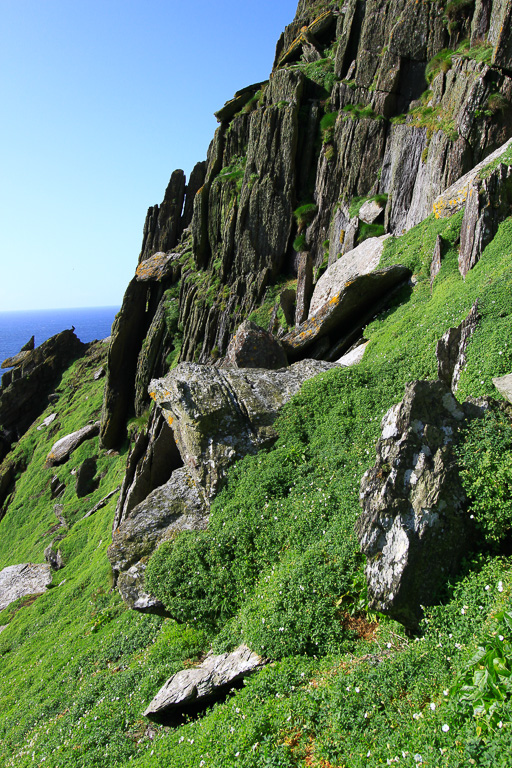 Cliff view - Skellig Michael