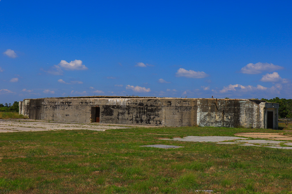 WWII Bunker at Herring Point - Walking Dunes Trail
