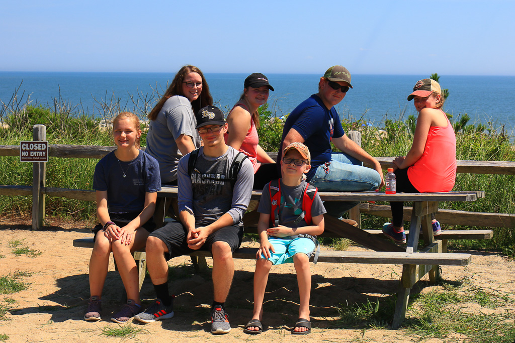 The Crew at Herring Point - Walking Dunes Trail