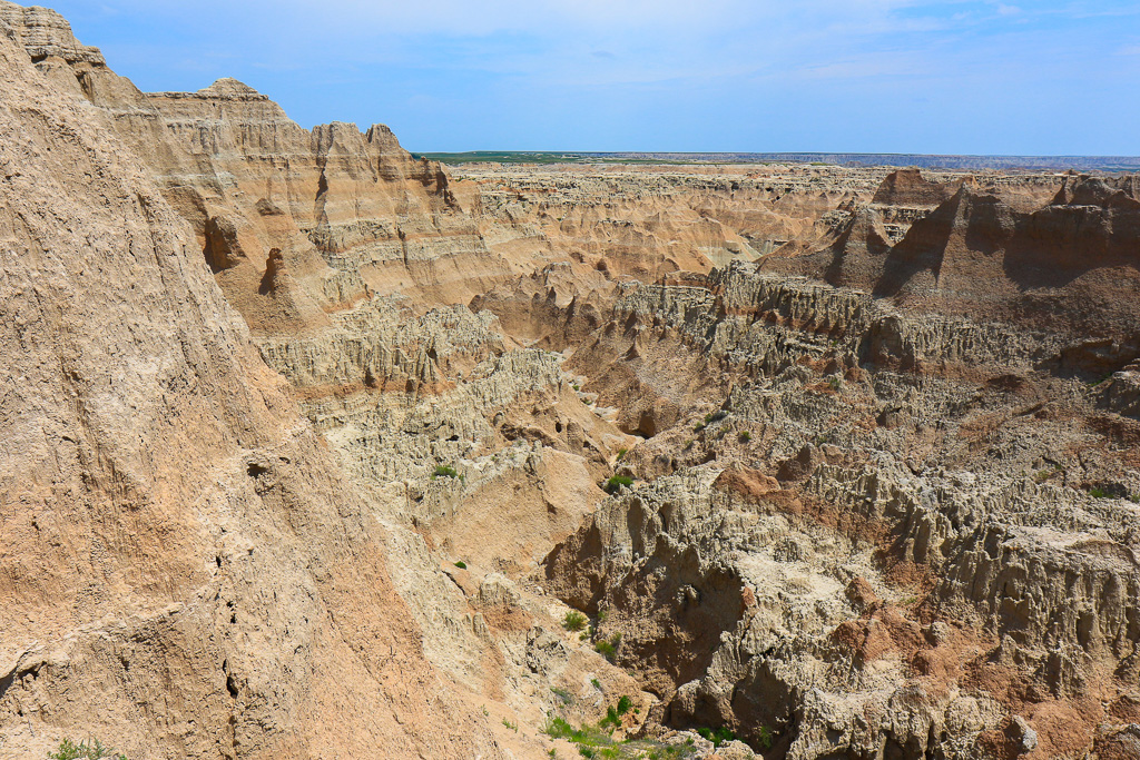 View of Badlands - The Window Trail