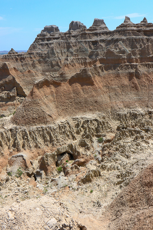 Towering badlands - The Window Trail