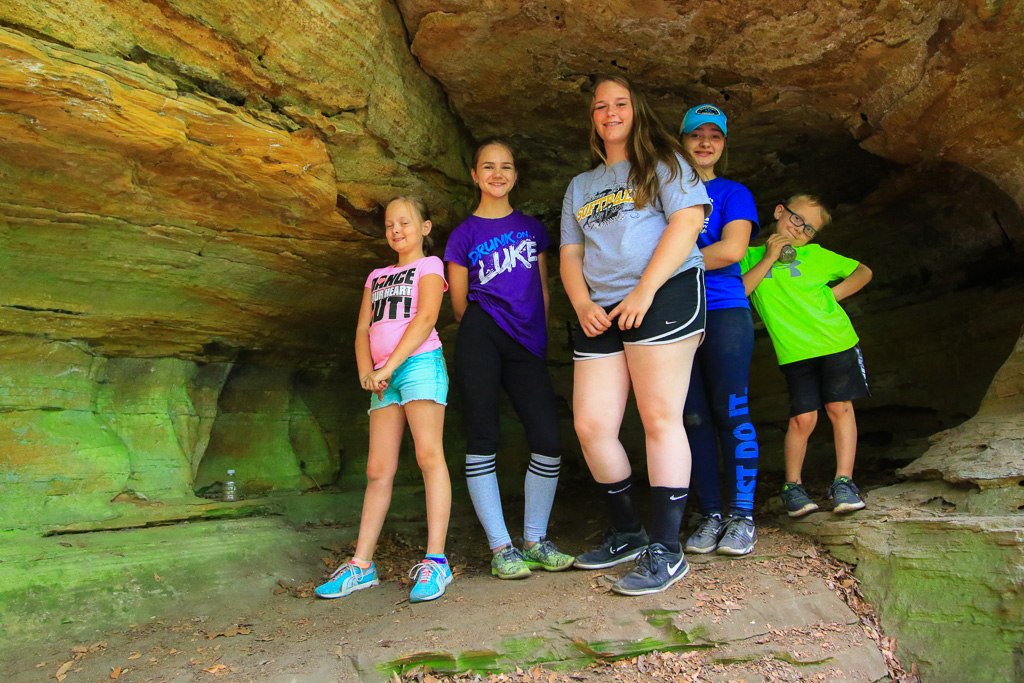 Whispering Cave, Hocking Hills of Ohio 2017