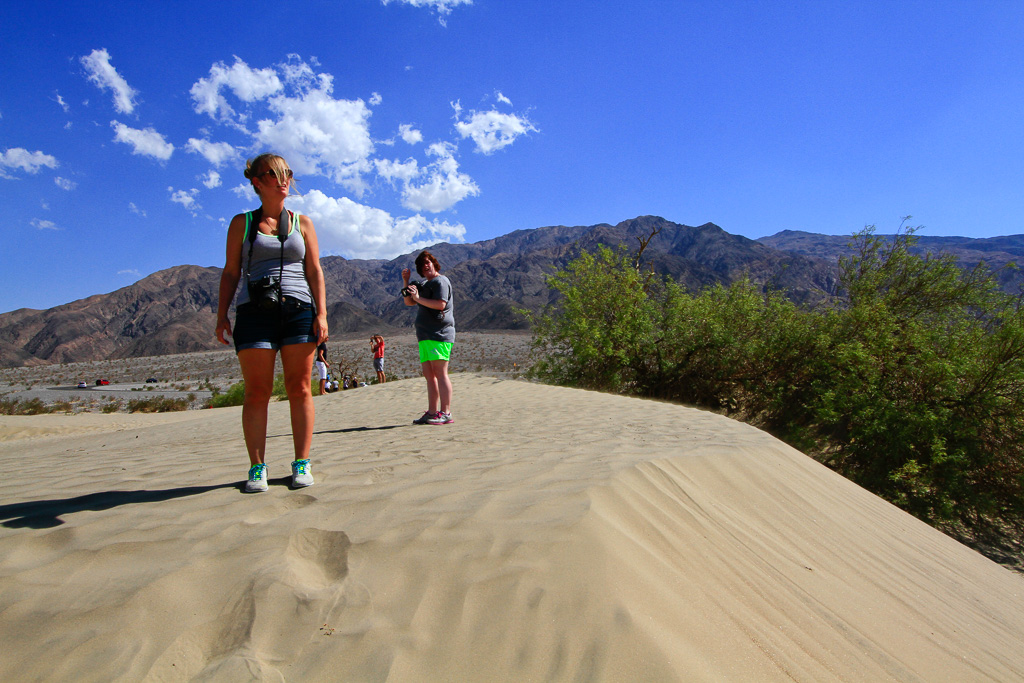 Sook and LA - Death Valley Dunes, California 2013