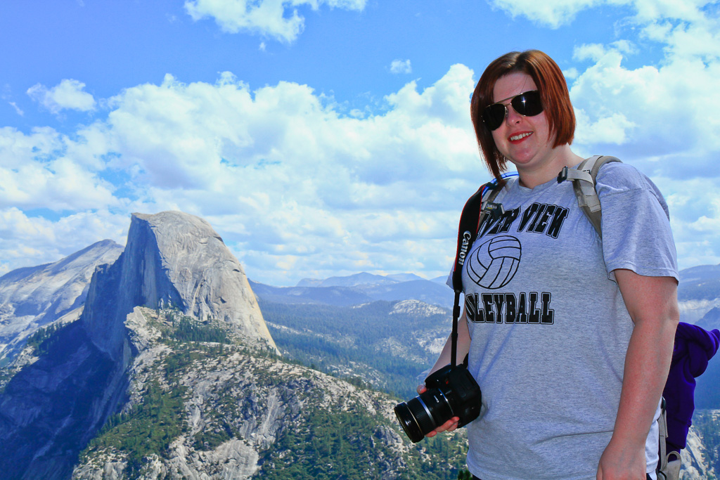 L.A. and Half Dome, Yosemite National Park, California 2013